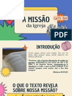 A Missão: Da Igreja