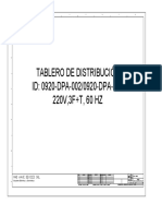 Tablero de Distribución 0920-Dpa-002 0920-Dpa-005