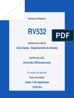 Reserva RV532