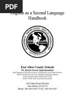 English As A Second Language Handbook