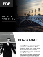 Kenzo Tange - Tadao Ando