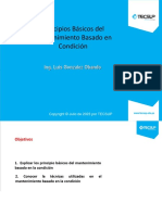 Sesión 1. Mantenimiento Basado en Condición