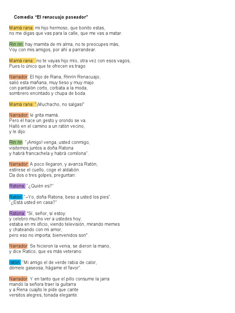 Mamá Rana | PDF