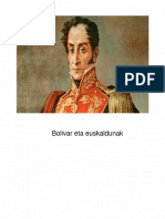 Bolivar Eta Euskaldunak