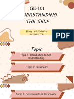 GE 101-Understanding The Self