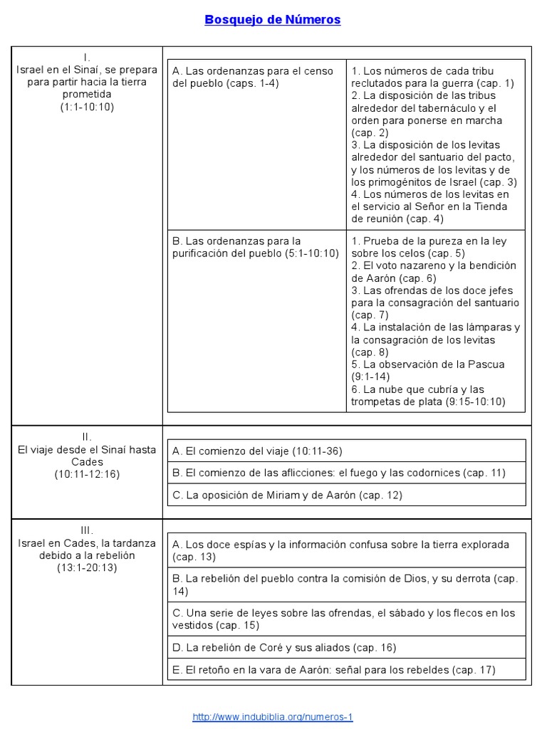 Bosquejo de Números | PDF