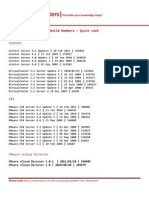 BUILD Numbers - Quick Look