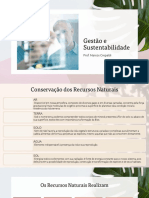 Slide Gestão e Sustentabilidade