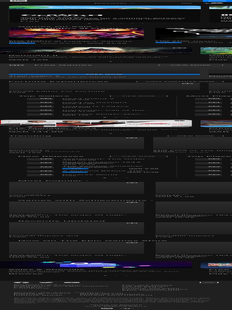 Epic Games Store Download & Play PC Games, Mods | PDF | Video Game
