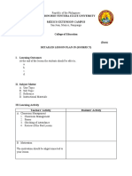Template Detailed Lesson Plan