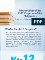 Topic 5 Introduction To The K-12 Curriculum