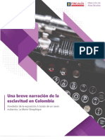 Antecedentes Hitoricos de La Esclavitud en Colombia