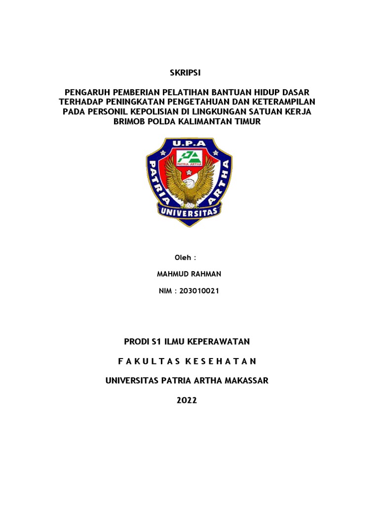 Skripsi Mahmud R 13 Sep-Dikompresi | PDF | Sains & Matematika