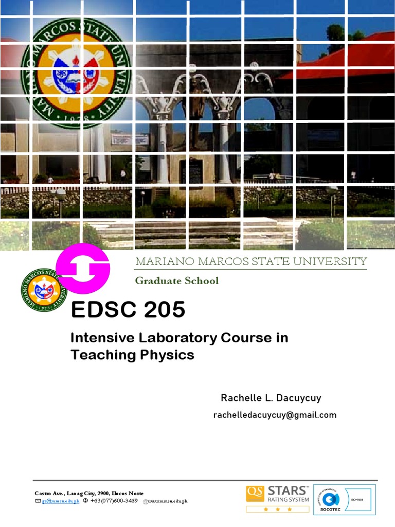 Report Physics Laboratory Guidelines and Safety Rules DACUYCUY PDF