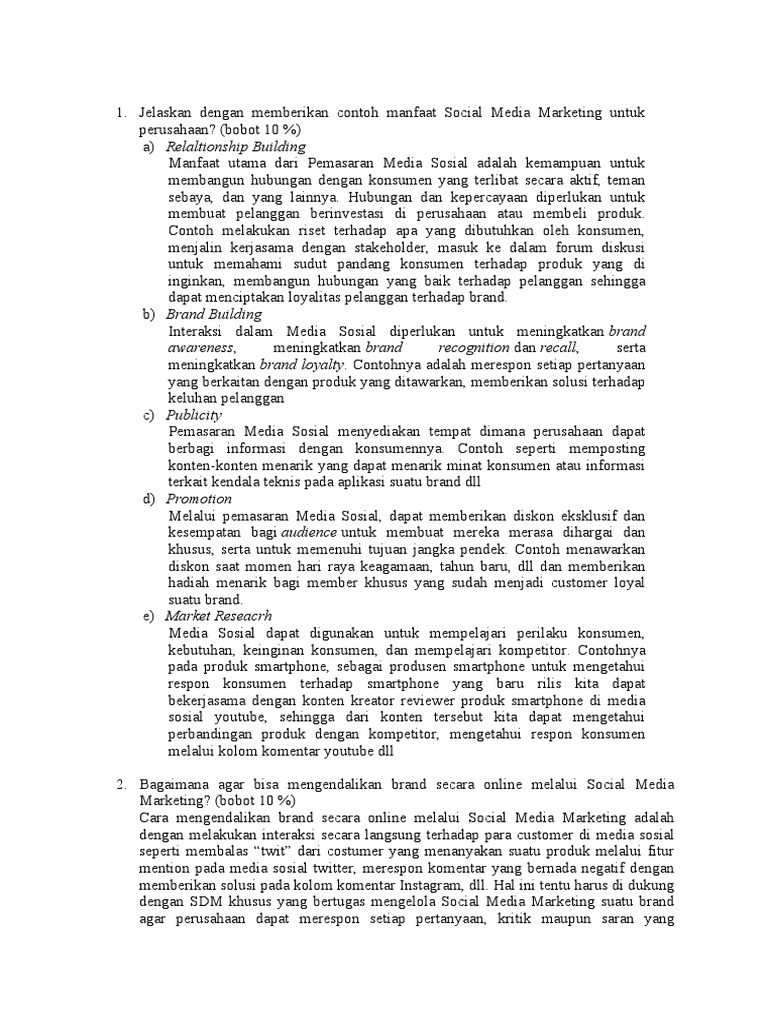 Digital Marketing Exam Pdf