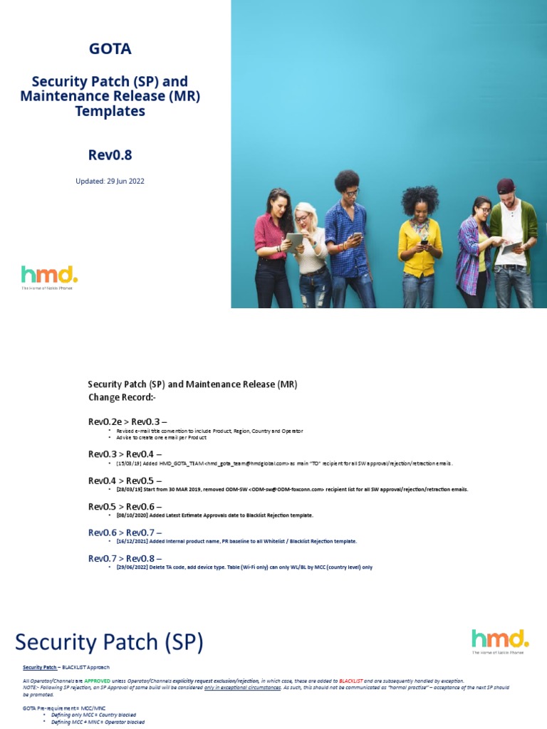 GOTA SP and MR Templates Rev0 8 Effective 29jun2022 PDF
