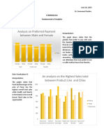 De Jesus Data Analysis Using Excel