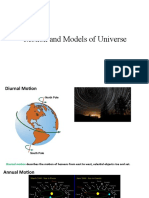 Motion and Universe Model