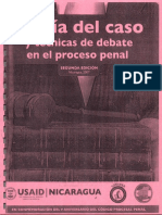 TEORIA DEL CASO y TECNICAS DE DEBATE EN EL PROCESO PENAL 2da Edicion 2007