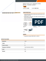 Ficha Tecnica Broca para Metal HSS Truper 11126