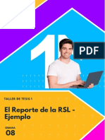 1 Ejemplo para El Desarrollo Del Reporte de RSL