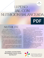 CUIDA TU PESO CORPORAL - Con - NUTRICION BALANCEADA