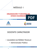 Organización Del Estado Colombiano