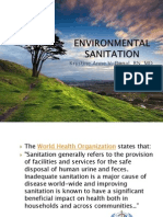 Edvironmental Sanitation
