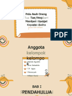 Krem Dan Oranye Minimalis Dan Ceria Presentasi Tugas Kelompok