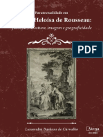 Paratextualidade em A Nova Heloisa de Rousseau Filosofia Literatura Imagem e Geograficidade