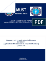 5#application of Computers in Hospital Pharmacy