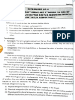 Ex - Effect of Physostigmine and Atropine On DRC
