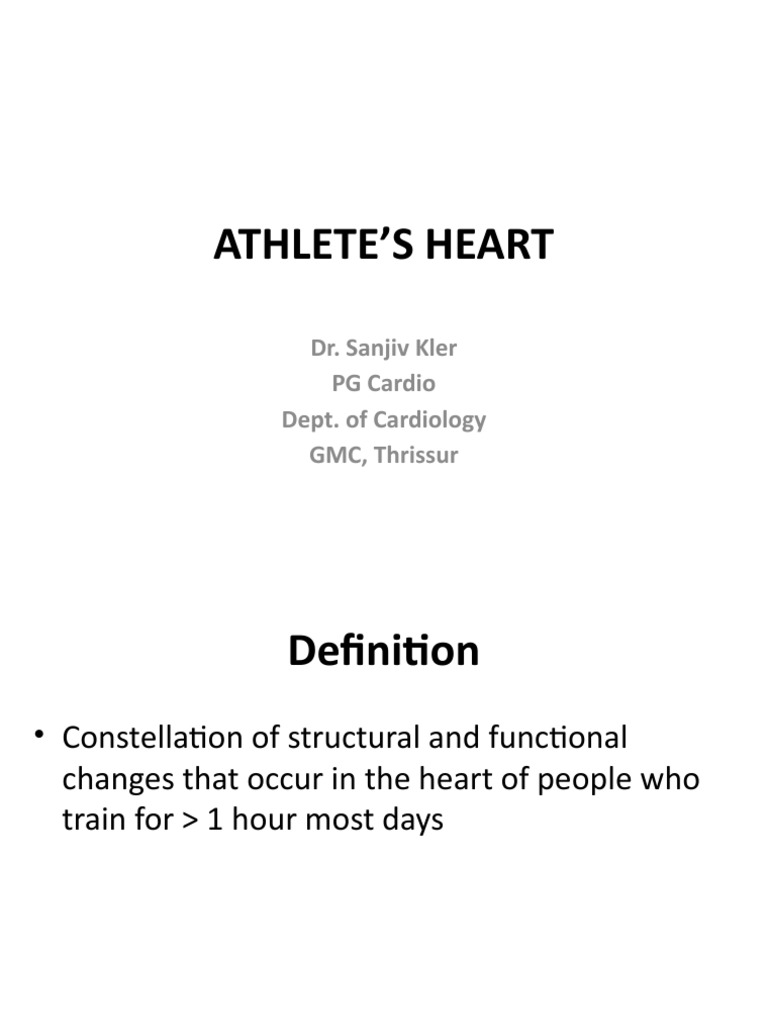 Athlete's Heart PDF
