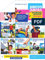 Afiche Escuela Prevención Del Dengue Español
