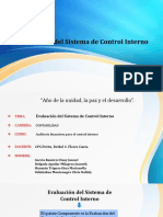 G1t3-Sistema de Evaluación Del Control Interno