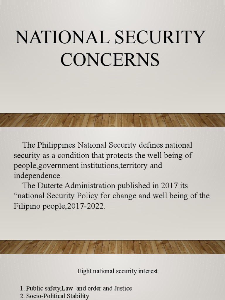 NSTP 1 Philippine National Security PDF