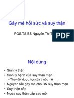 Gây mê và suy thận