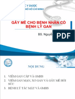 Gây Mê BN Có Bệnh Lý Gan