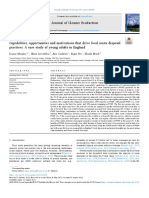 Capabilities, Opportunities and Motivations That Drive Food Waste Disposal Practices-A Case Study of Young Adults in England