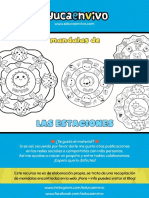 Mandalas Estaciones Del Año Educaenvivo L