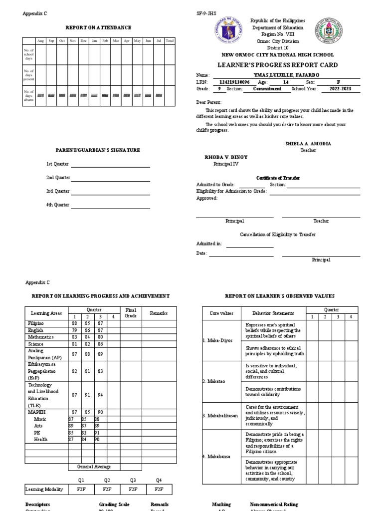 Sf9 Sf10 Generator Regular Class Pdf Learning Cognition