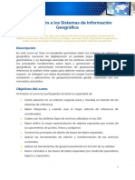 Introducción A Los Sistemas de Información Geográfica