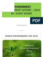 Environment The Hindu Coverage June2019-Sumit Konde