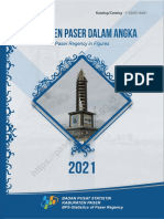 Kabupaten Paser Dalam Angka 2021