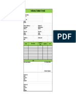 Delivery Challan Format 04