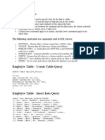 SQL Server Constraints