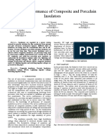 Flashover Performance of Composite and Porcelain Insulator