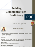 Mod 2.1 Building Communications Proficiency (IOBC) (Lecture) - Revised