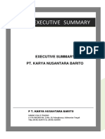 Executive Summary PT - KARYA NUSANTARA BARITO - 230701 - 200455