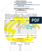 Berita Acara Penetapan